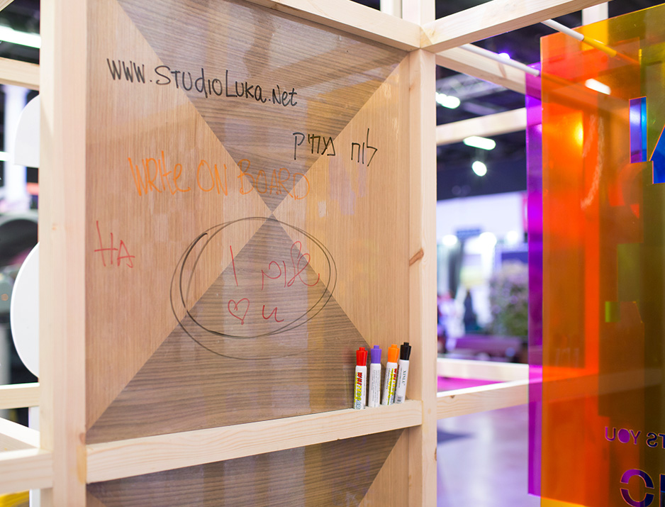 Luka Exhibition Write On Board 26